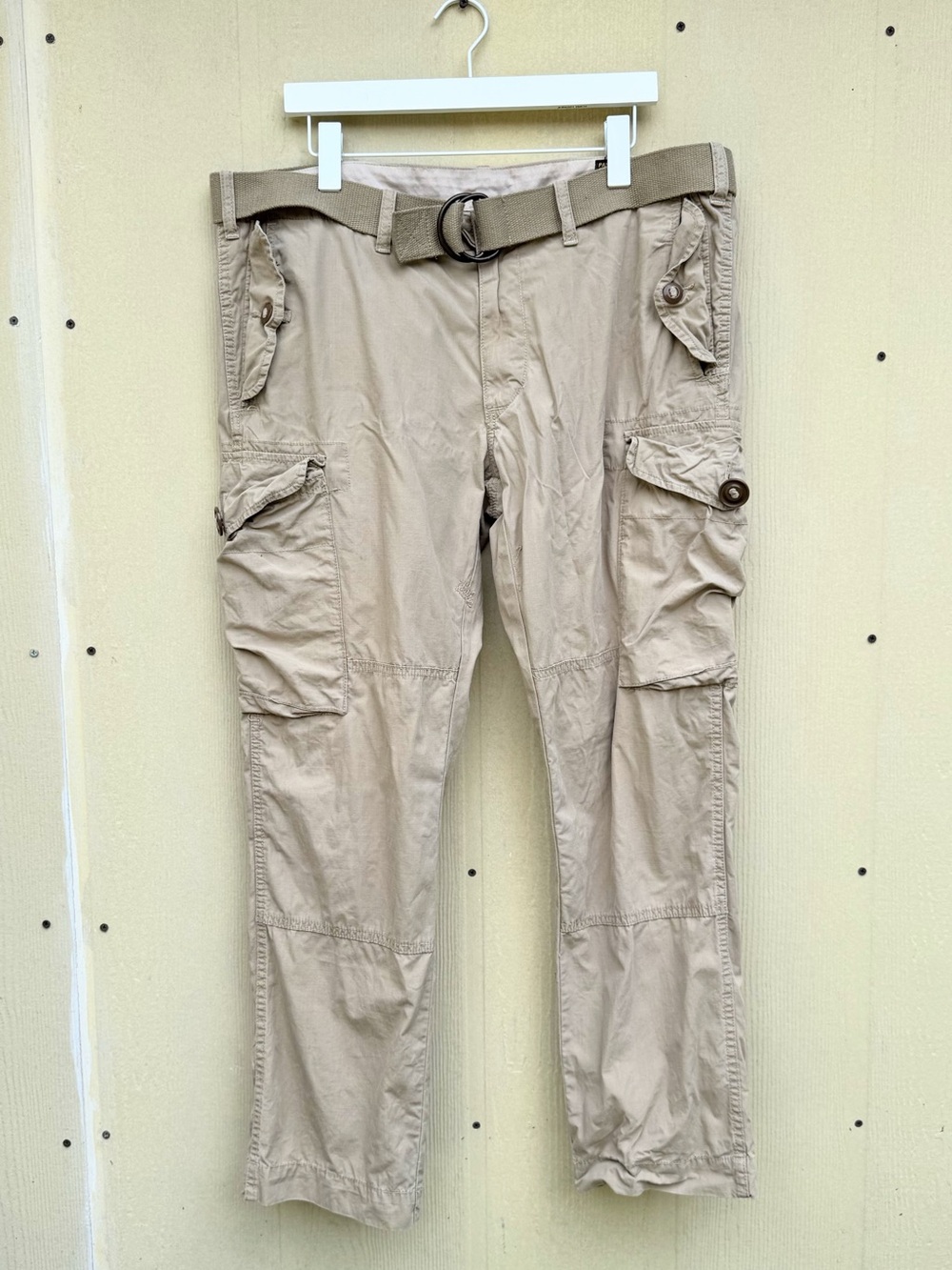 Vintage Polo Ralph Lauren RL-067 Utility Cargo Pants Modern Fit Mens SZ 38x30